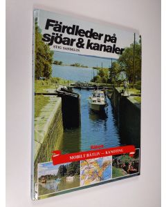 Kirjailijan Stig Sandelin käytetty kirja Färdleder på sjöar & kanaler