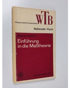 Kirjailijan Siegfried Brehmer käytetty kirja Einfuhrung in die Masstheorie