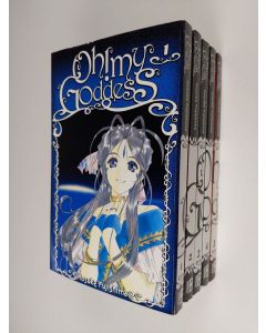 Kirjailijan Kosuke Fujishima käytetty kirja Oh! My Goddess 1-5