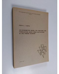 Kirjailijan Pentti Vartia käytetty kirja An Econometric Model for Analyzing and Forecasting Short-term Fluctuations in the Finnish Economy