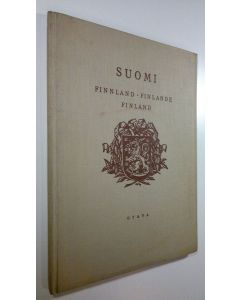 käytetty kirja Suomi = Finnland, das Land der tausend Seen und der grossen Wälder = Finlande, le pays des mille lacs et des vastes forets = Finland, the country of thousand lakes and wide forests