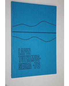 käytetty kirja Lapin tutkimusseura - Vuosikirja XVII 1976