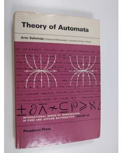 Kirjailijan Arto Salomaa käytetty kirja Theory of automata