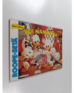 Kirjailijan Walt Disney käytetty kirja Roope-setä 12B/1989 : Voi mammona!