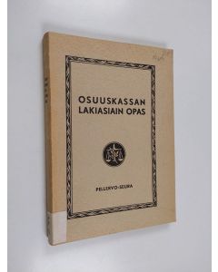 Kirjailijan T. Murén käytetty kirja Osuuskassan lakiasiain opas