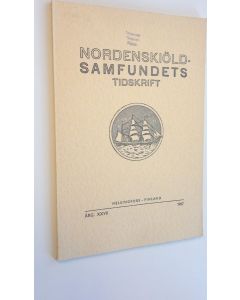 käytetty kirja Nordenskiöld-samfundets tidskrift, årg. XXVII 1967