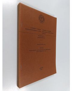 käytetty teos Opintojakso: Tutustuminen terveydenhuolon järjestelmään lukuvuonna 1975-1976