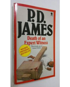 Kirjailijan P. D. James käytetty kirja Death of an expert witness