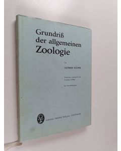 Kirjailijan alfred Kuhn käytetty kirja Grundriss der allgemeiner  Zoologie