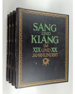 käytetty kirja Sang und Klang im XIX und XX jahrhundert 2-6 (Osa 4 puuttuu)