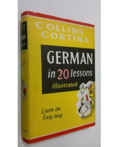 Kirjailijan R. Diez de la Cortina käytetty kirja Collins Cortina German in 20 Lessons