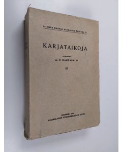 käytetty kirja Karjataikoja 3