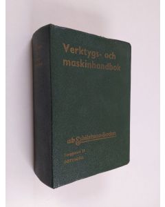 käytetty kirja Verktygs- och maskinhandbok