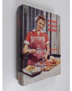 Kirjailijan Ella Kitunen käytetty kirja Kodin kasvisruoka maito- ja kasvisjärjestelmän puitteissa : 1065 valmistusohjetta, 36 monivärikuvaa, liitteenä sienikartta