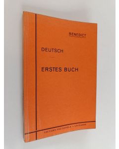 Kirjailijan Erstes Buch käytetty kirja Deutsch