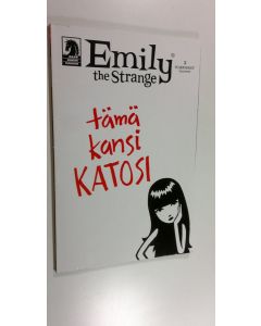 uusi kirja Emily the Strange nro 2 - Tämä kansi katosi (UUSI)