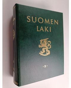 käytetty kirja Suomen laki 1986 : osa 2