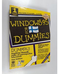 Kirjailijan Andy Rathbone käytetty kirja Windows 95 for dummies