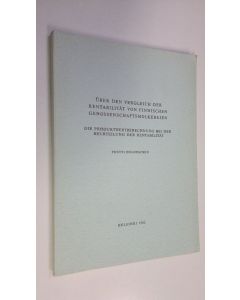 Kirjailijan Pentti Holopainen käytetty kirja Uber den Vergleich der Rentabilität von finnischen Genossenschaftsmolkereien : die Produktwertberechnung bei der Beurteilung der Rentabilität