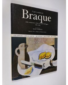 Kirjailijan Marco Valsecchi käytetty kirja L'opera completa di Braque dalla scomposizione cubista al recupero dell'oggetto 1908-1929