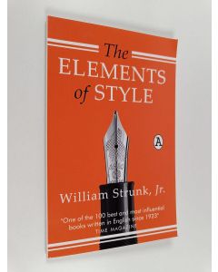 Kirjailijan Jr. William Strunk käytetty kirja The Elements of Style