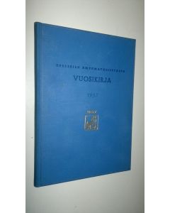 käytetty kirja Upseerien ampumayhdistyksen vuosikirja 1957