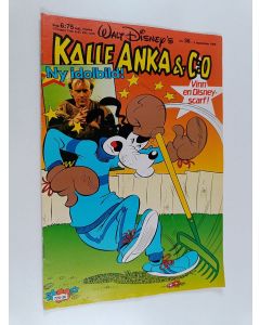 Kirjailijan Walt Disney käytetty teos Kalle Anka & C:o N:r 36/1985