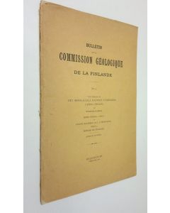 Kirjailijan Wilhelm Ramsay käytetty kirja Till frågan om det senglaciala hafvets utbredning i södra Finland (lukematon)