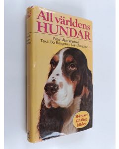 Kirjailijan Åke Wintzell käytetty kirja All världens hundar