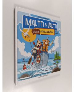 Kirjailijan Jerry Mikkelinen käytetty kirja Maltti & Valtti melkein autiolla saarella