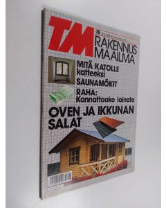 käytetty teos Tekniikan maailma 7B/1988 : rakennusmaailma