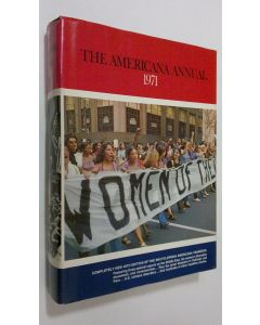 käytetty kirja The Americana Annual 1971 : an encyclopedia of the events of 1970