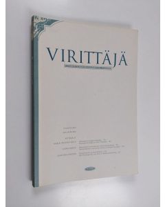 käytetty kirja Virittäjä 2/1998 : kotikielen seuran aikakauslehti