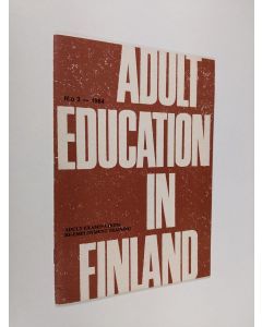 käytetty teos Adult Education in Finland 3/1984