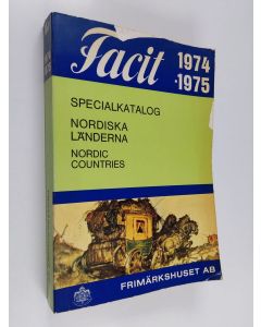 käytetty kirja Facit frimärkskatalog 1974-1975 : Specialkatalog