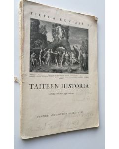 Kirjailijan Louis Hourticq käytetty teos Taiteen historia - Tietoa kuvissa 1 (1927)