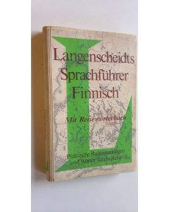 käytetty kirja Langenscheidts Sprachfuhrer Finnisch Mit Reisewörterbuch