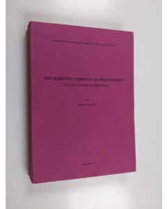 Kirjailijan Keijo Nissilä käytetty kirja Das Hohepriestermotiv im Hebräerbrief : eine exegetische Untersuchung