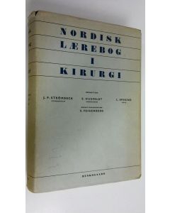 Kirjailijan J. P. Strömbeck käytetty kirja Nordisk laerobog i kirurgi
