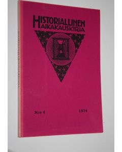 käytetty kirja Historiallinen aikakauskirja nro 4/1974