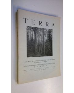 käytetty teos Terra 1945 n:o 1-4 : Suomen maantieteellisen seuran aikakauskirja