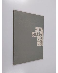 käytetty kirja Sotasokeat - De krigsblinda r.y. 1941-1961
