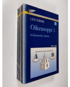 Kirjailijan Leo Erme käytetty kirja Oikeusoppi keskiastetta varten 1-2