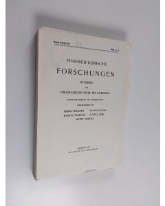 käytetty kirja Finnisch-ugrische Forschungen : Zeitschrift für finnisch-ugrische Sprach- und Volkskunde, Band 38 Heft 1-3