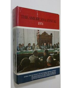 käytetty kirja The Americana Annual 1974 : an encyclopedia of the events of 1973