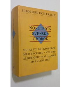 käytetty kirja Norstedts Svenska ordbok : utrátbetad vid språkdata