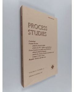 Kirjailijan Barry L. Whitney käytetty kirja Process studies volume 26/1-2 Spring-summer 1997