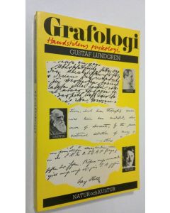Kirjailijan Gustaf Lundgren käytetty kirja Grafologi : handstilens psykologi