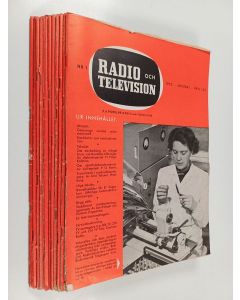 käytetty teos Populär radio och television vuosikerta 1955