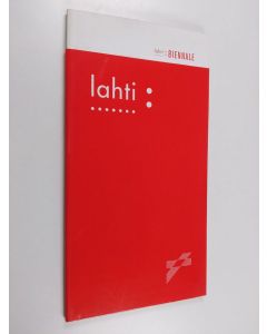 käytetty kirja Lahti : biennale